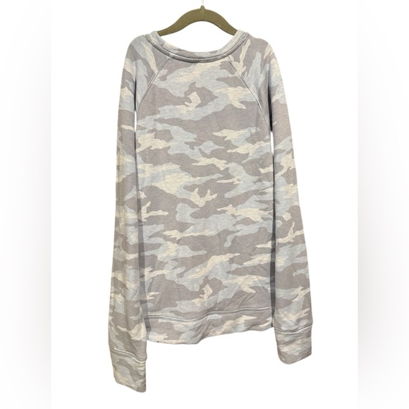 Athleta Blue Camo Sweatshirt - Picture 5 of 5